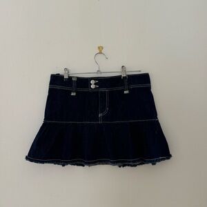 Urban outfitters denim mini skirt